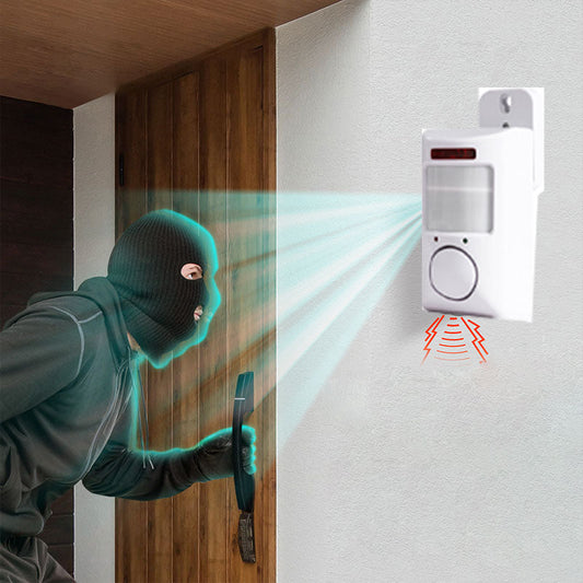 Wireless Motion Sensor Alarm System with 2 Remotes - Halri