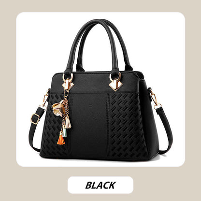 Stylish Ladies Handbag with Tassel Detail