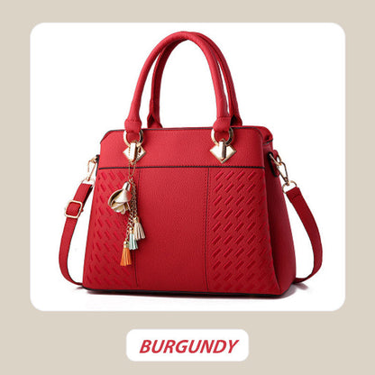 Stylish Ladies Handbag with Tassel Detail - Halri