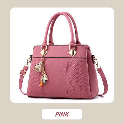 Stylish Ladies Handbag with Tassel Detail