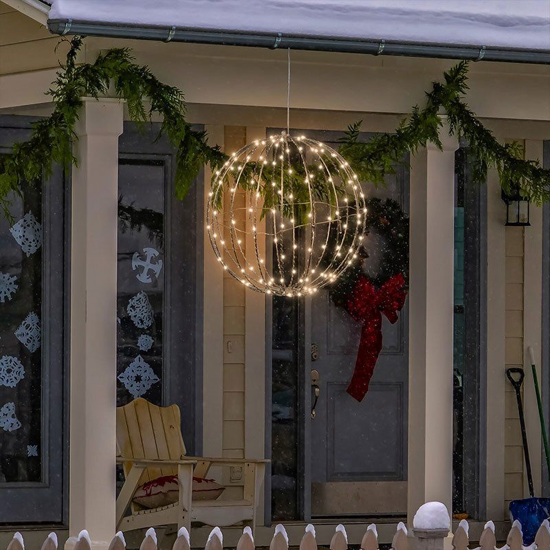 Spherical LED Pendant Globe Lamp
