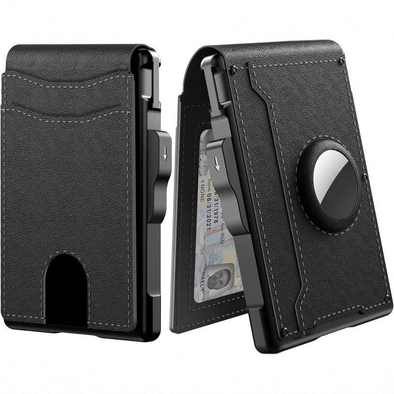 Slim Leather Men's Wallet with RFID Protection - Halri
