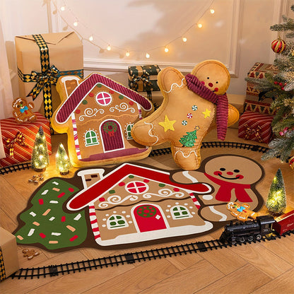 Cozy Holiday Non-Slip Christmas Door Mat - Halri
