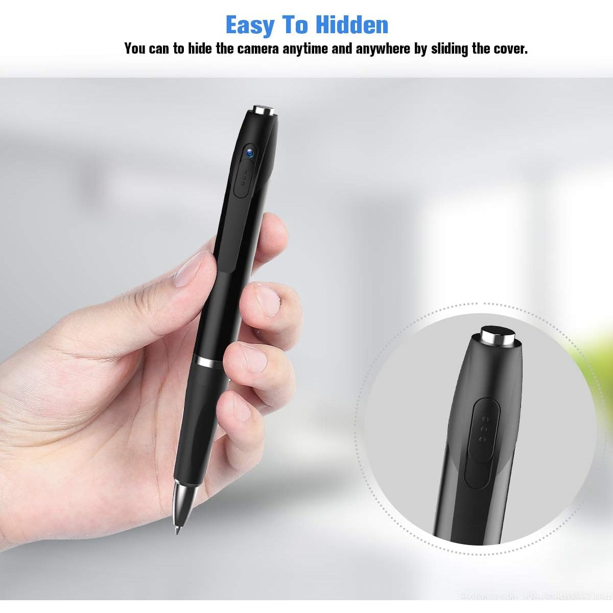 Compact Spy Pen Camera | Small Portable Voice Recorder