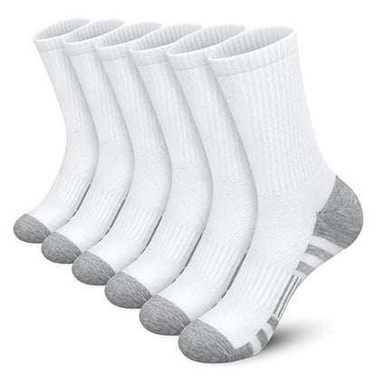 Soft Athletic Socks 6-Pack for Fitness - Halri
