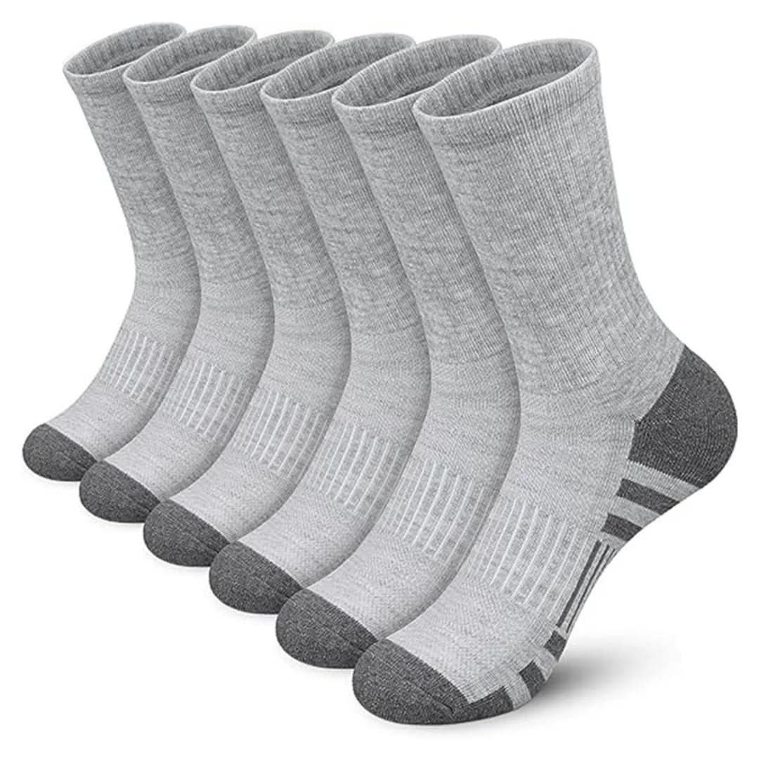 Soft Athletic Socks 6-Pack for Fitness