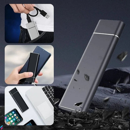 Portable External SSD Hard Drive 1-60TB Storage