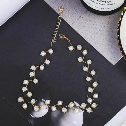 Timeless Freshwater Pearl Choker Necklace - Halri