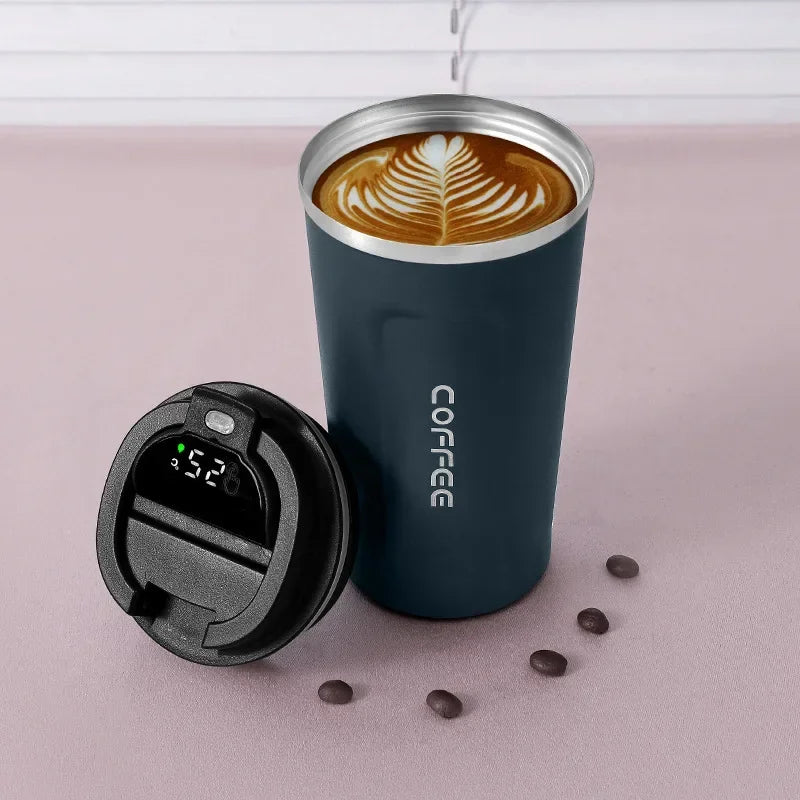 Insulated Stainless Steel Smart Coffee Mug