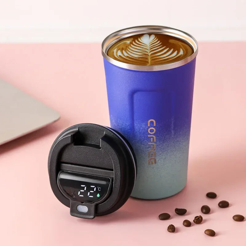 Insulated Stainless Steel Smart Coffee Mug