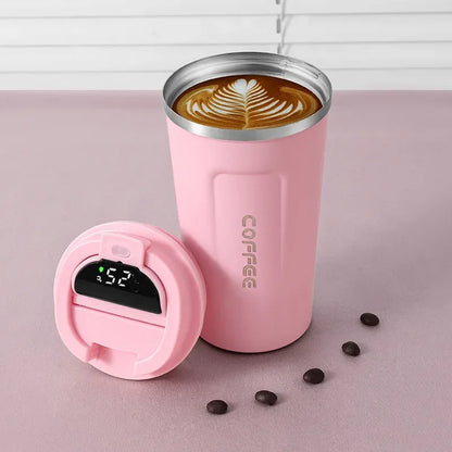 Insulated Stainless Steel Smart Coffee Mug