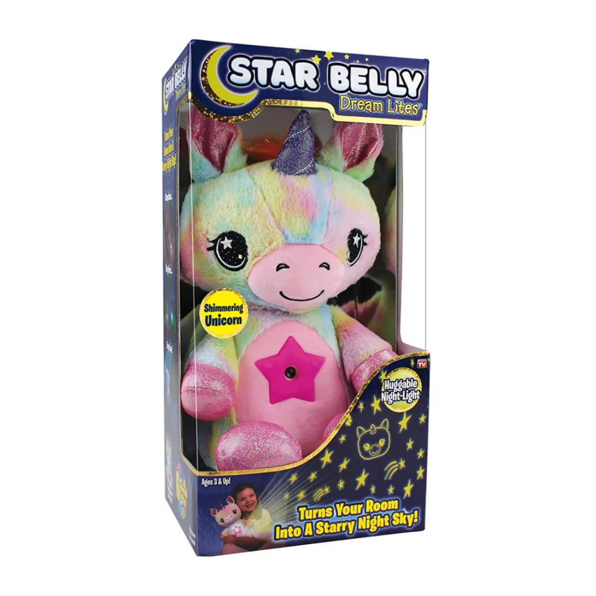 Colorful Night Light Star Projector for Kids Room
