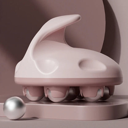 Portable 7 Roller Stainless Steel Body Massager