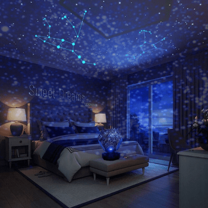 Cosmic Night Sky Projector Lamp - Halri