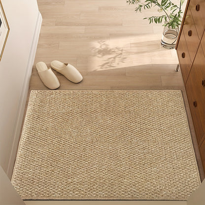 Soft Plush Entrance Mat - Washable Non Slip Door Rug