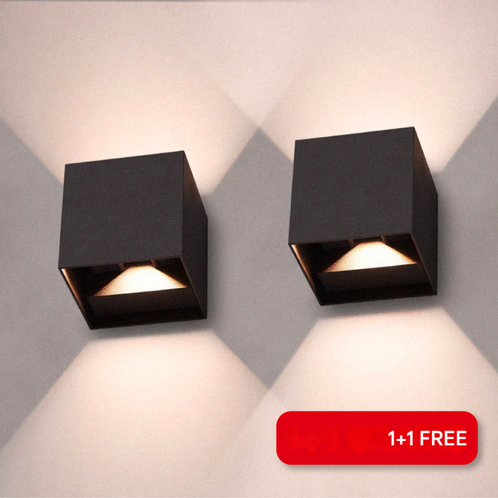Modern LED Cube Wall Light - Halri