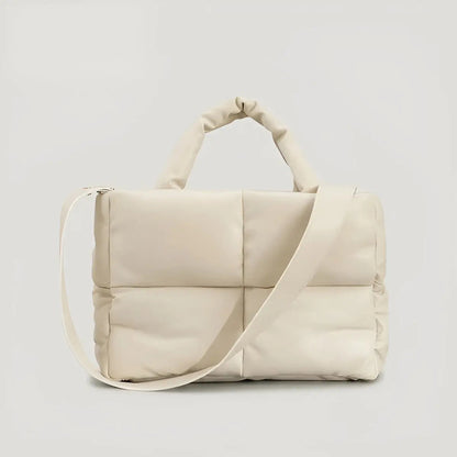 Fashionable Quilted Women's Tote Handbag Sofia