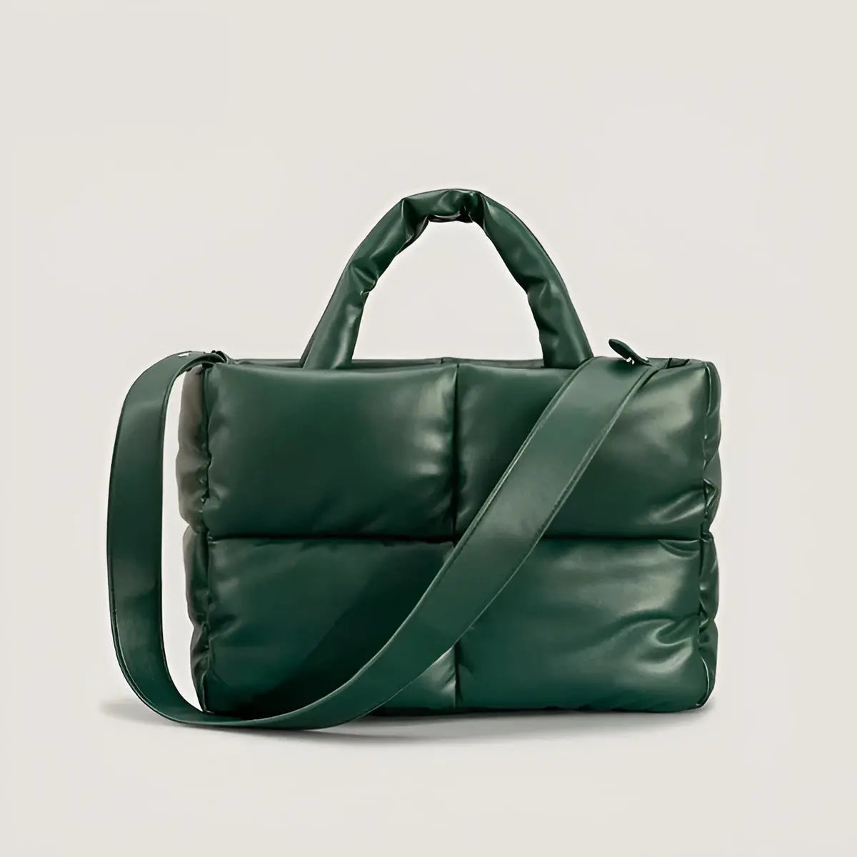 Fashionable Quilted Women's Tote Handbag Sofia