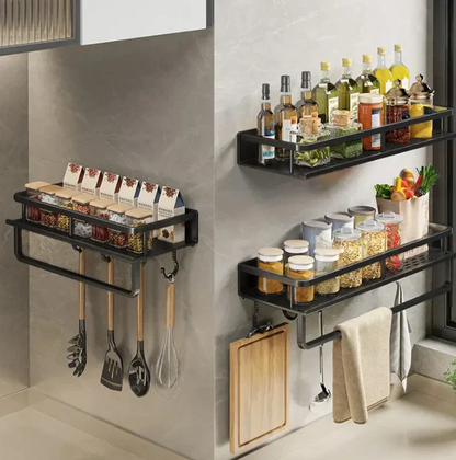 Space Saving Wall Mount Kitchen Storage Rack