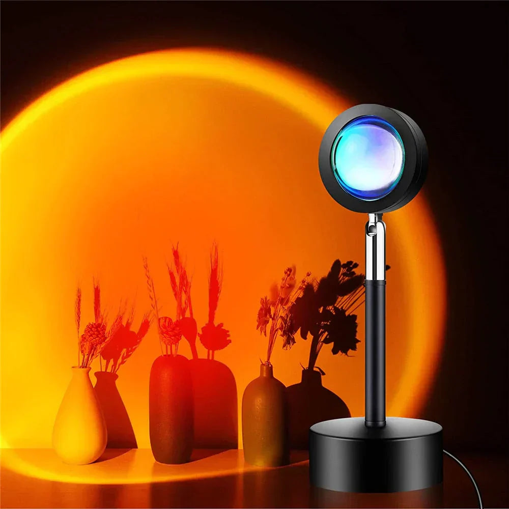 Colorful Globe Table Lamp with 4 Lights