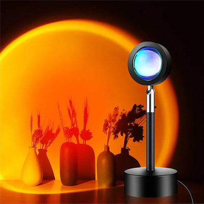 Colorful Globe Table Lamp with 4 Lights