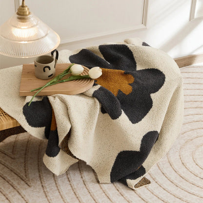 Cozy Floral Throw Blanket