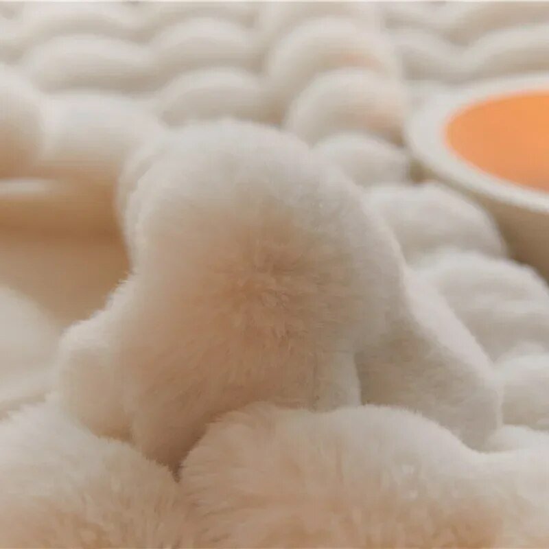 Warm Fuzzy Throw Blanket for Snug Comfort