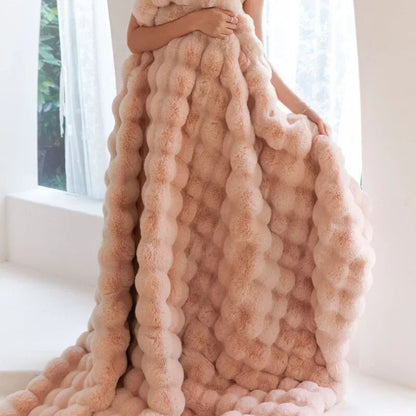 Warm Fuzzy Throw Blanket for Snug Comfort