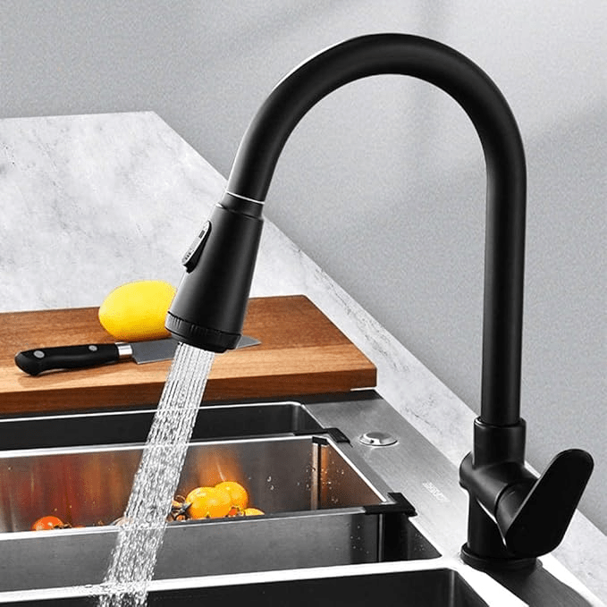 Sleek Hands-Free Kitchen Faucet with Sensor - Halri