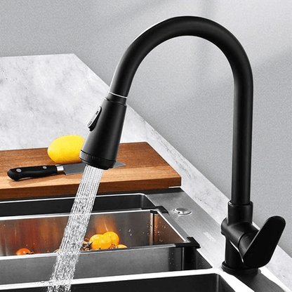 Sleek Hands-Free Kitchen Faucet with Sensor - Halri