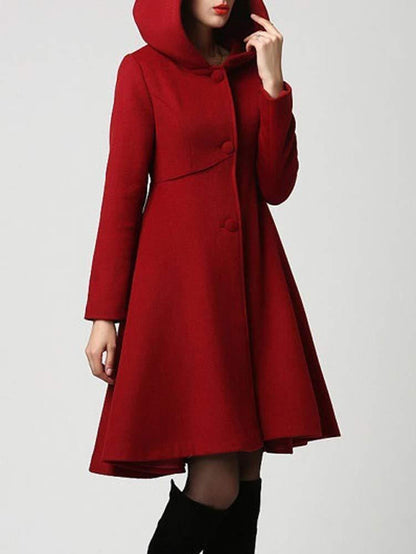 Classic Coat with Easy Closure - Halri