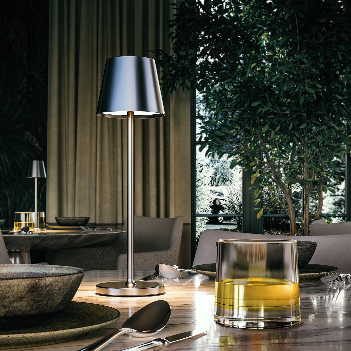 Portable Dimmable LED Table Lamp