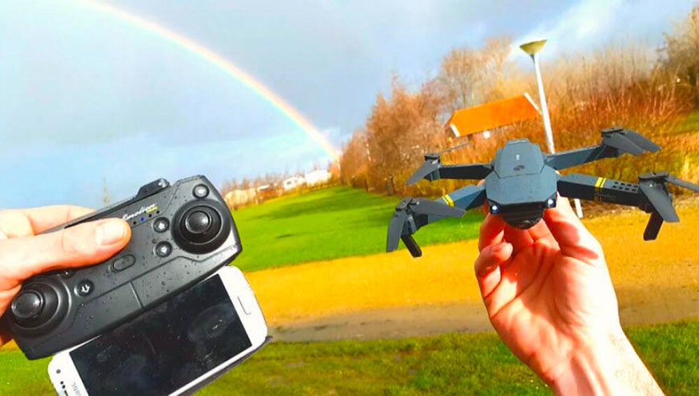 Portable HD Camera Drone for Beginners