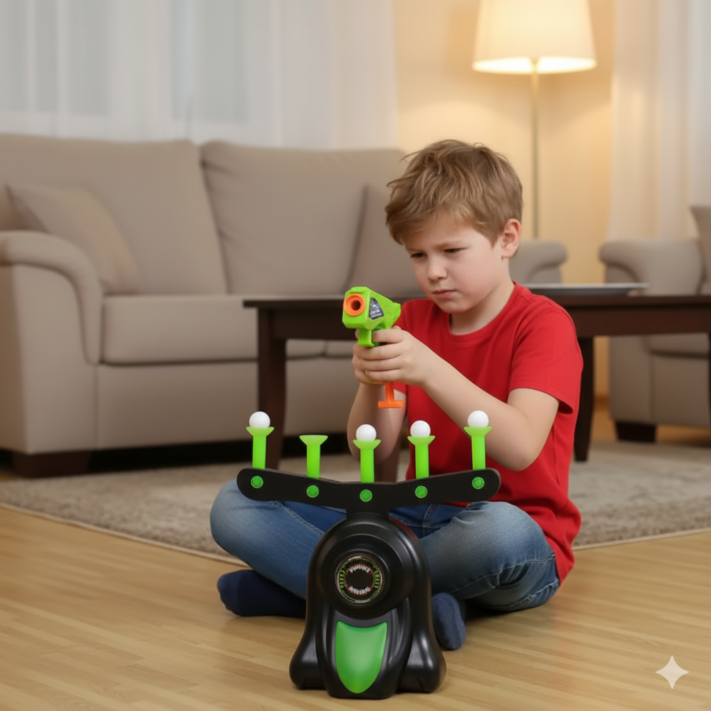 Fun Target Practice Toy with Floating Balls - Halri