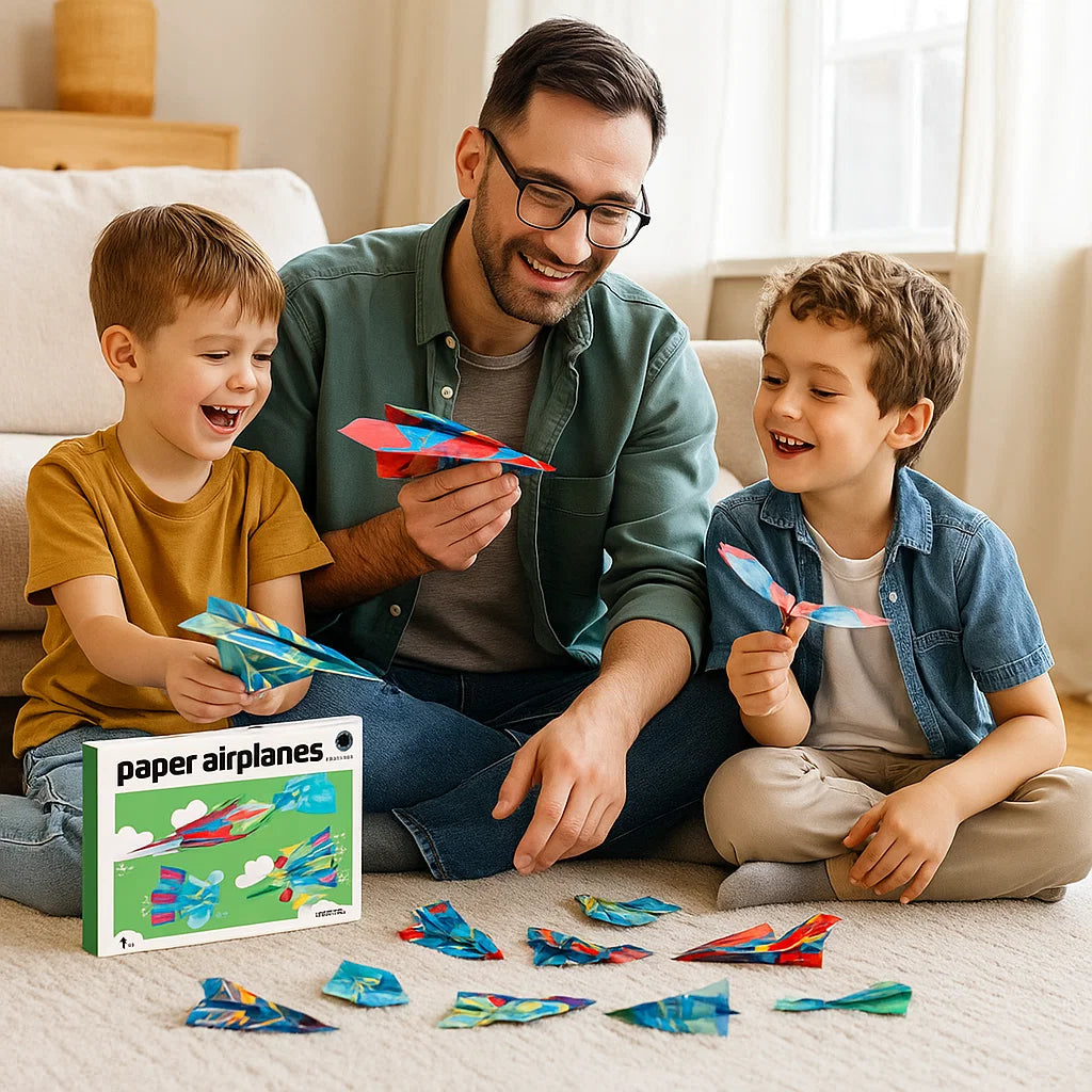 Fun Paper Airplane Construction Kit - Halri