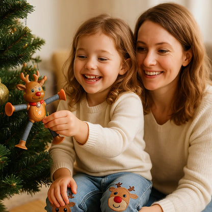 Fun Christmas Baby Suction Toy Figures