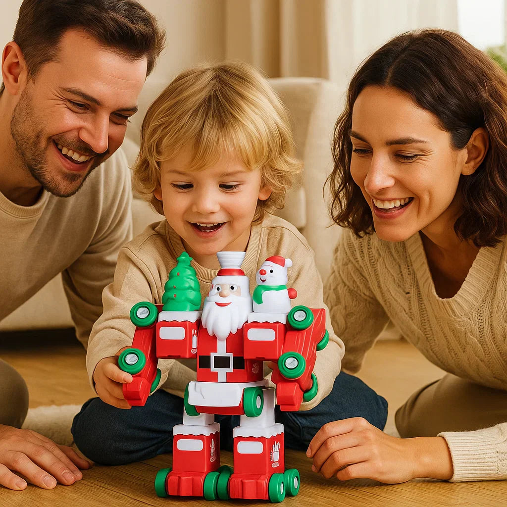 Fun Interactive Christmas Train Robot Toy - Halri