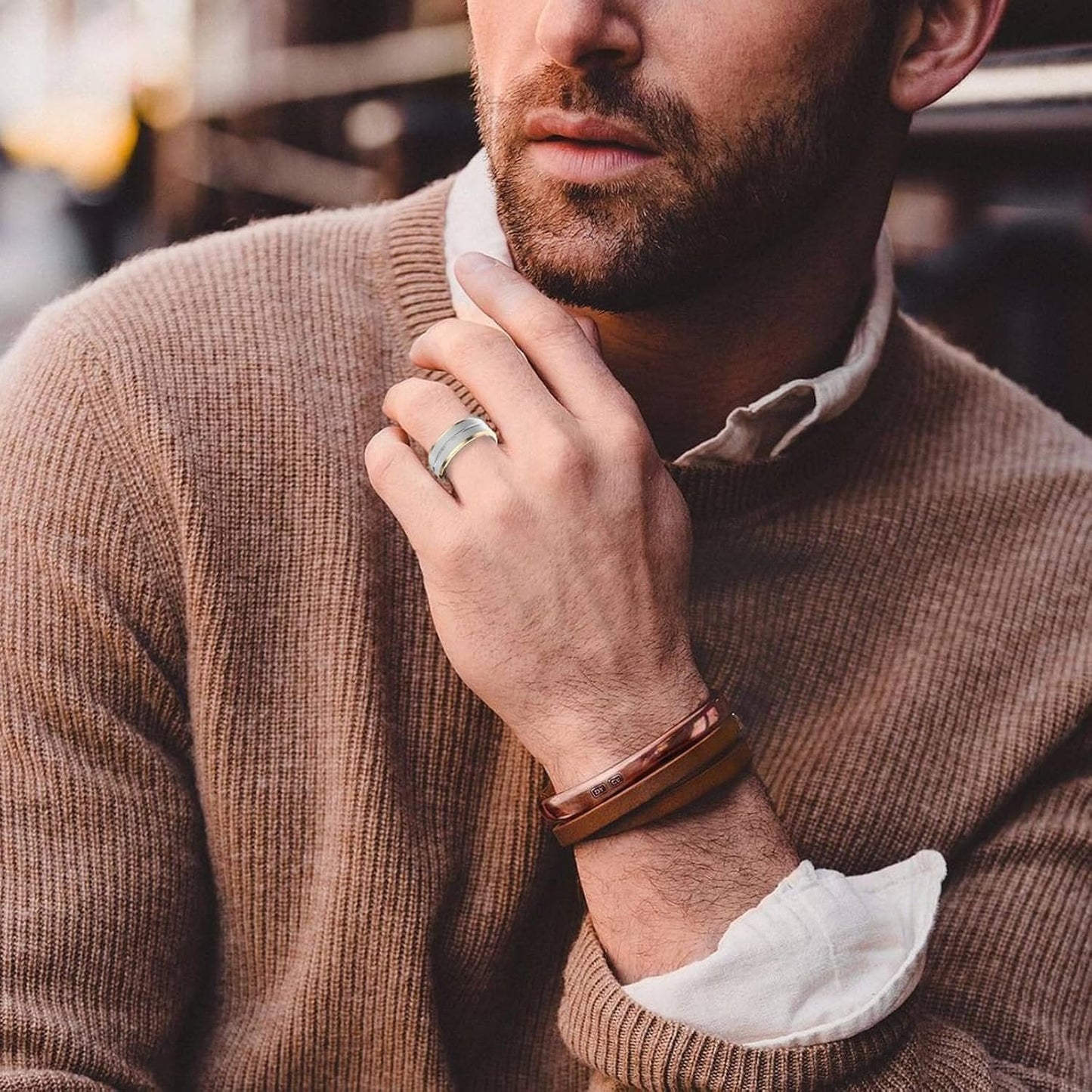 Smart Fitness Tracker Ring