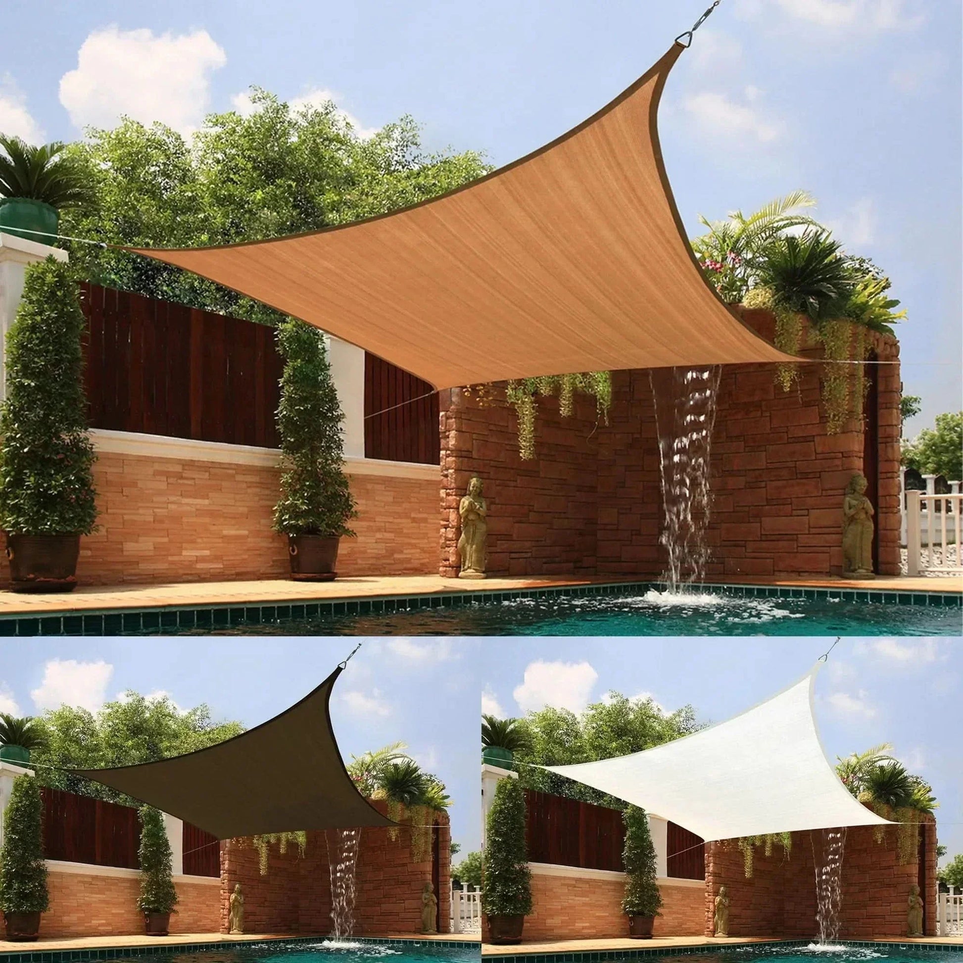 Compact Waterproof Sun Shade Awning - Halri