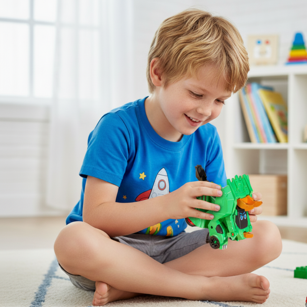 Fun Transforming Dino Toy Cars