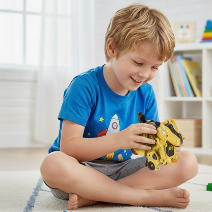 Fun Transforming Dino Toy Cars