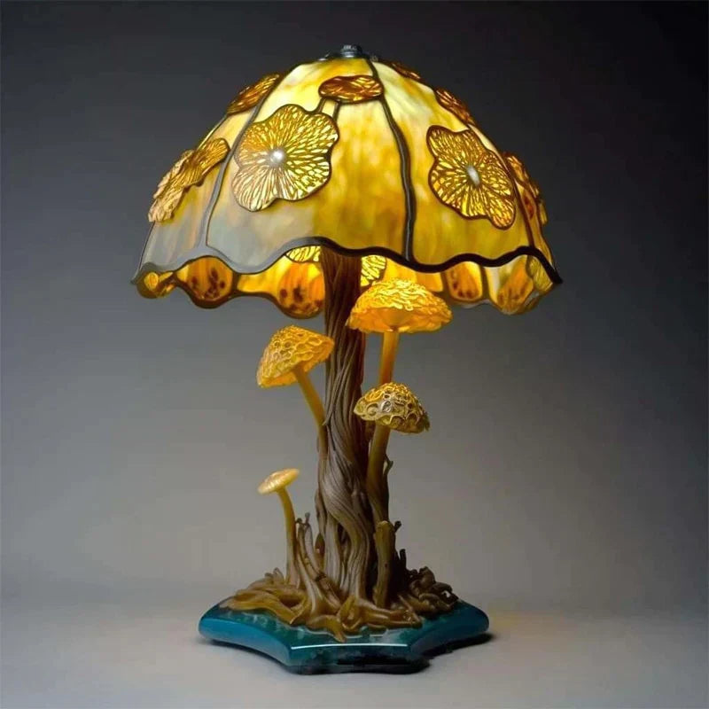 Stylish Glass Desk Lamp – Vibrant Colour Table Light