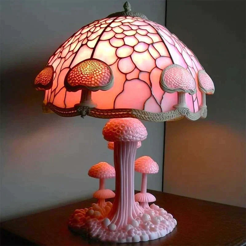 Stylish Glass Desk Lamp – Vibrant Colour Table Light