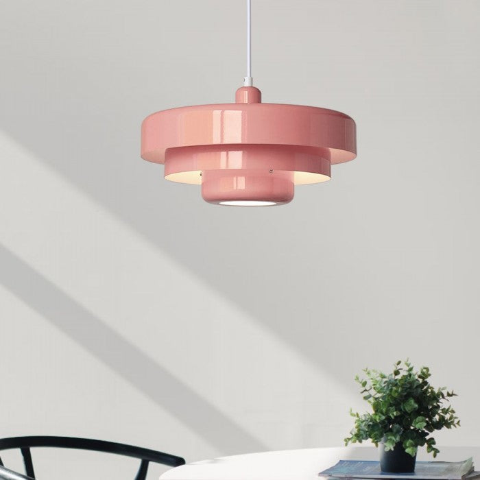 Modern Triple Layer Macaron Pendant Light