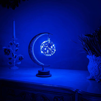 Soft Globe Desk Lamp Warm Home Lighting