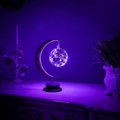 Soft Globe Desk Lamp Warm Home Lighting
