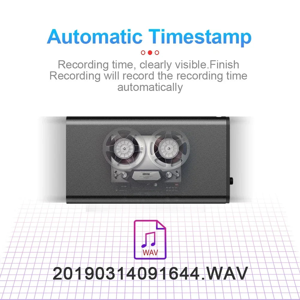 Small Handsfree Digital Voice Recorder