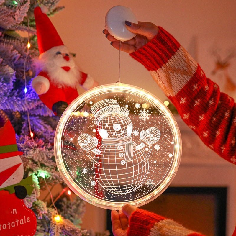 Bright Christmas Tree Lamp Decor