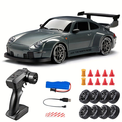 High Speed RC Drift Car with LED Lights & 4 Wheel Drive