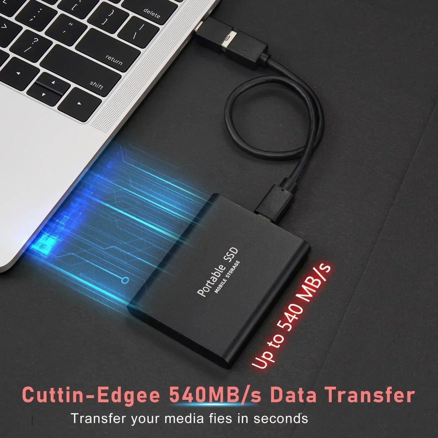 High Speed Portable Solid State Drive - Halri